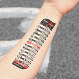 Race Tattoo