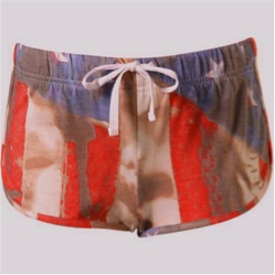 Muddy flag running shorts