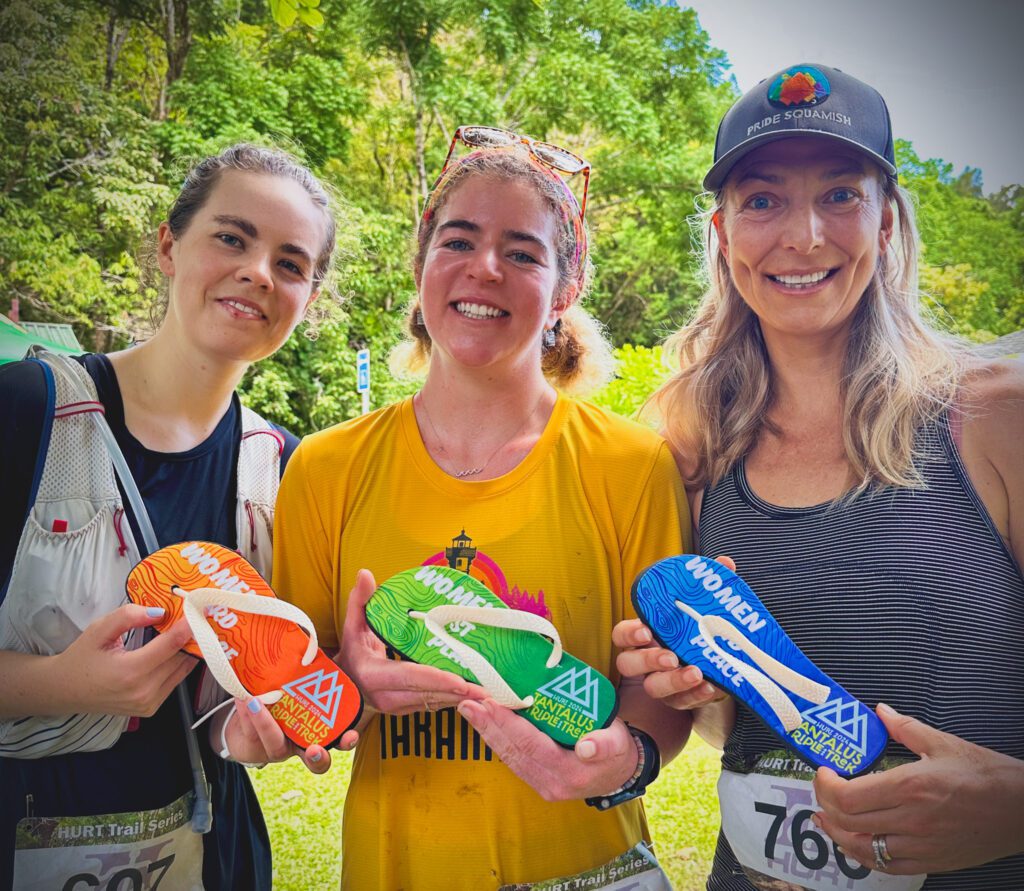 Tantalus Triple Trek top three females