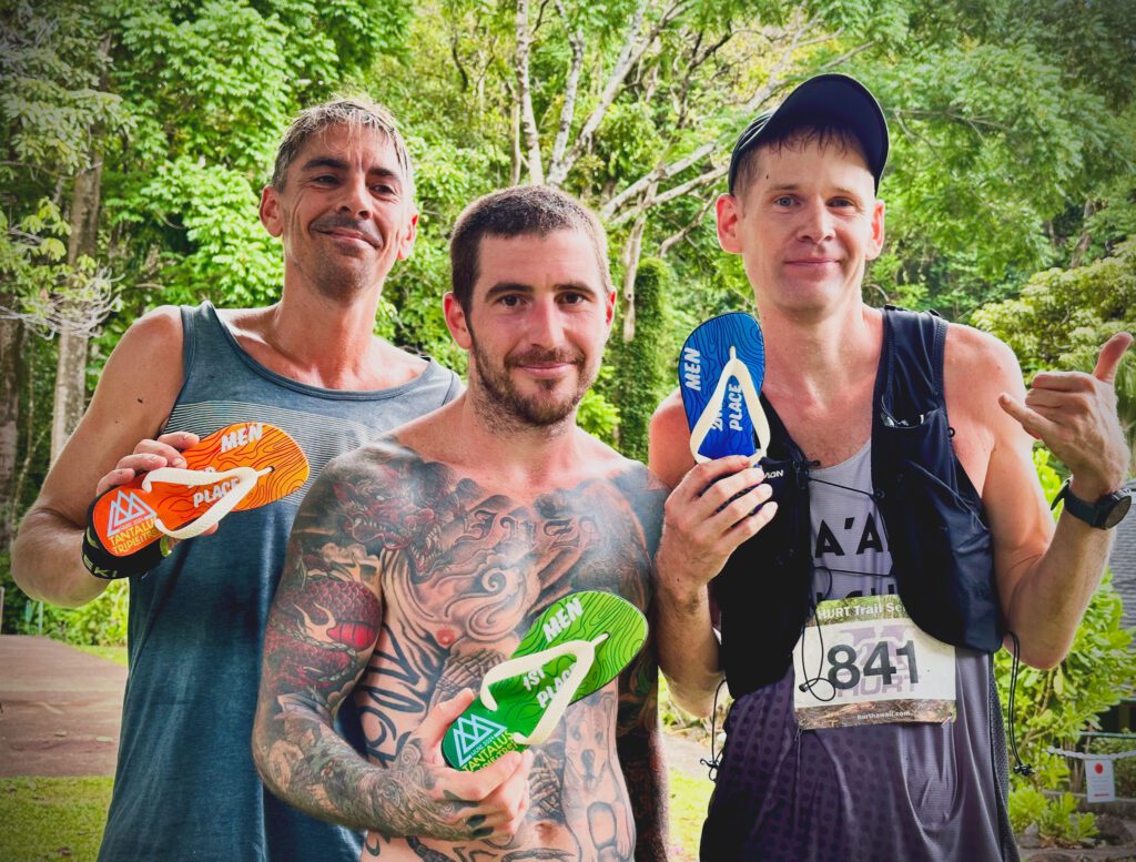 Tantalus Triple Trek top 3 male