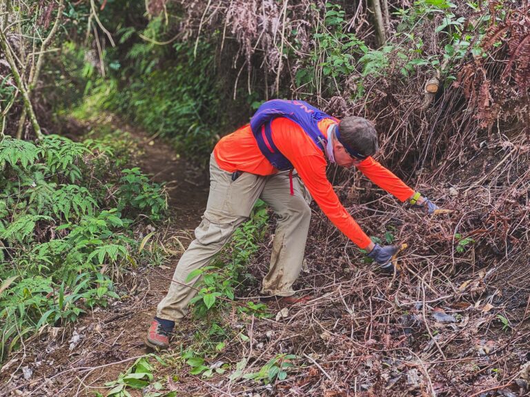 Trail Work on Kealia Trail, 5/10/25